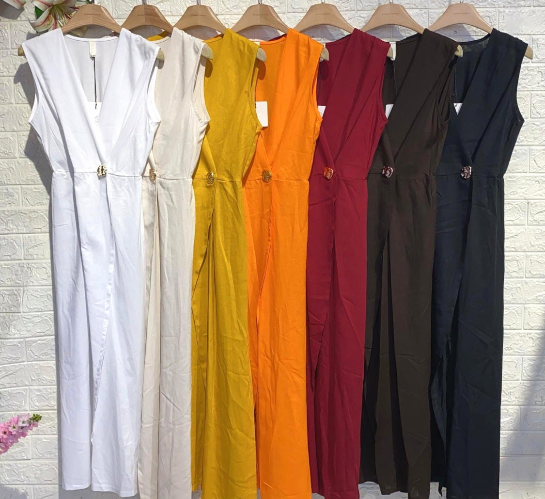 LAIA™ | Vestido largo abierto