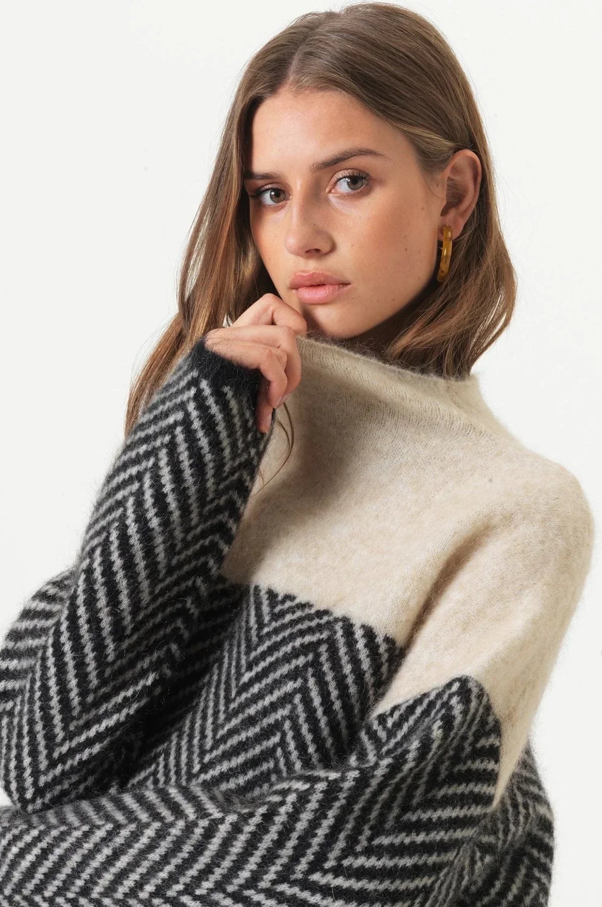 ADELA - CUELLO ALTO PREMIUM DE PUNTO FINO
