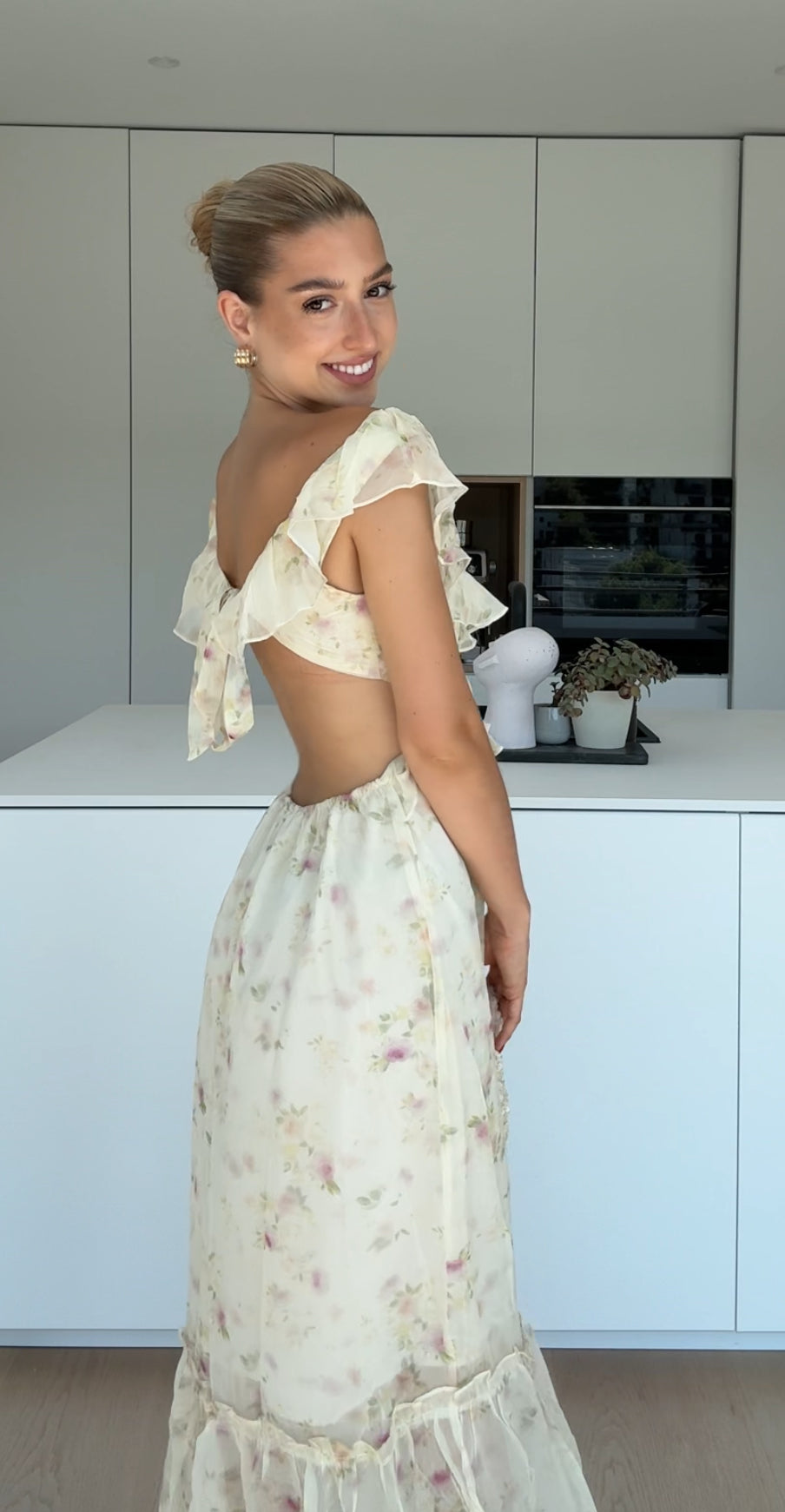 VITTORIA™ | Vestido largo con espalda descubierta