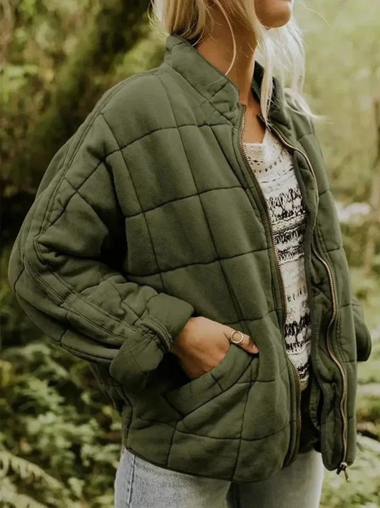 ALINA - CHAQUETA FORRADA CON LOOK OVERSIZE