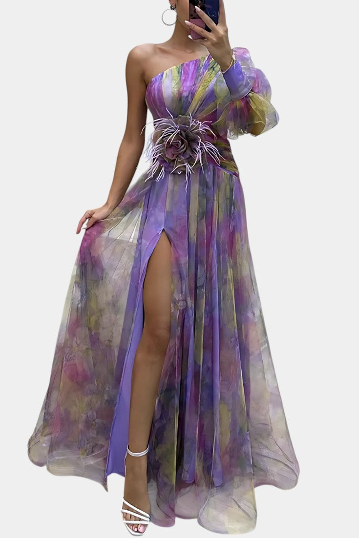 AMELIA - VESTIDO LARGO ELEGANTE