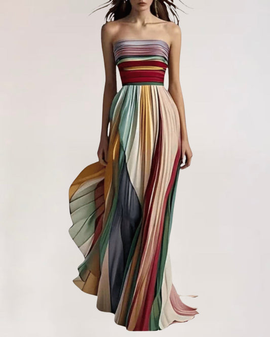 DANIELLA - VESTIDO LARGO ELEGANTE