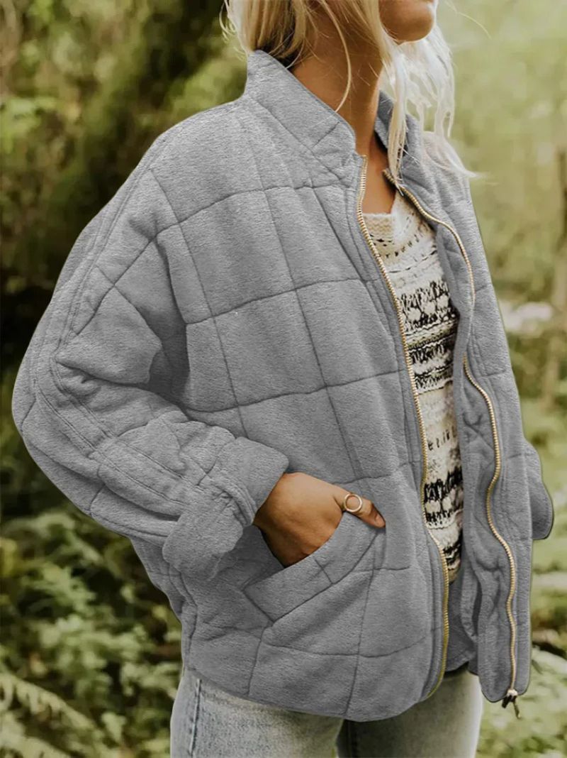 ALINA - CHAQUETA FORRADA CON LOOK OVERSIZE