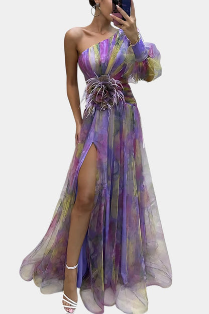 AMELIA - VESTIDO LARGO ELEGANTE
