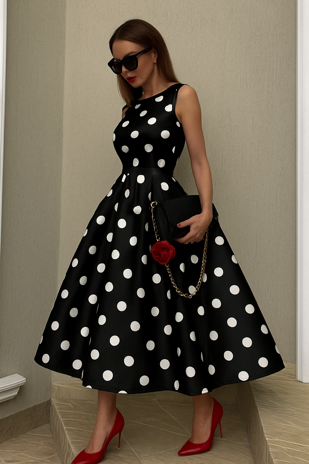 NADIA - VESTIDO DE LUNARES