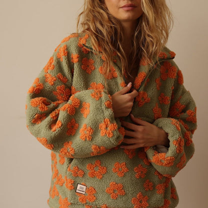 DAISY - FORRO POLAR FLORAL