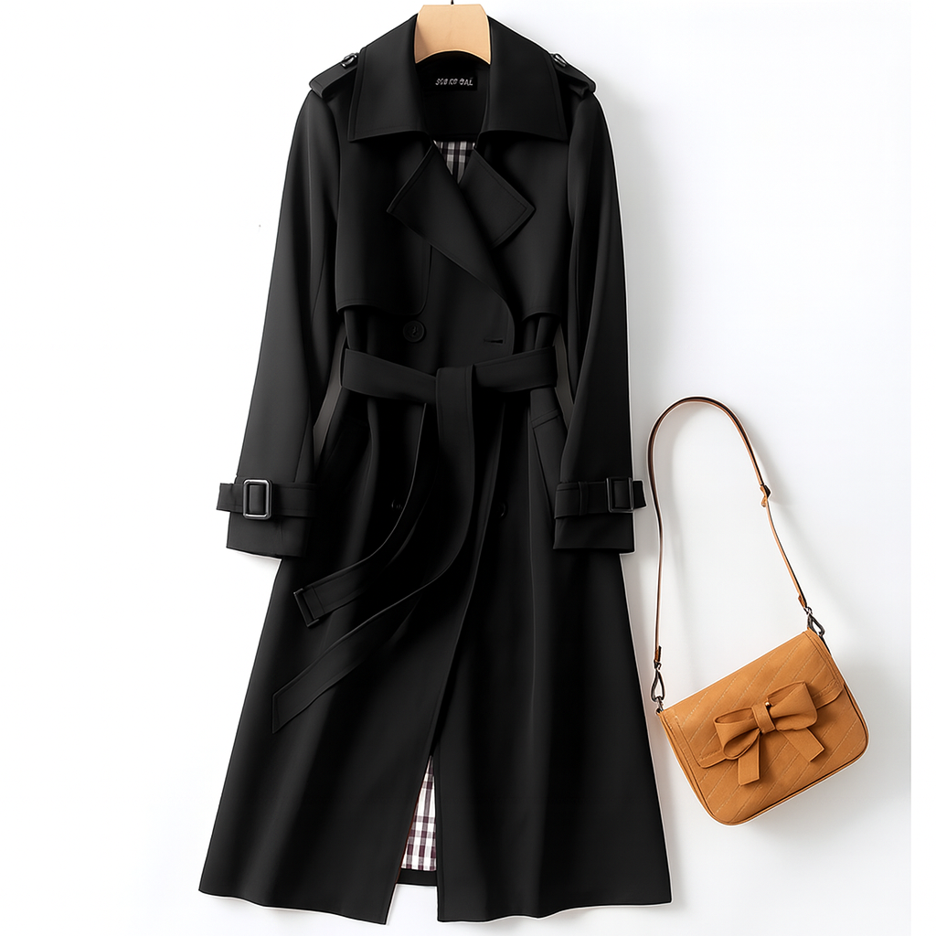 YARA - ELEGANTE GABARDINA CON ESTILO ATEMPORAL