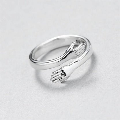 Anillo plateado