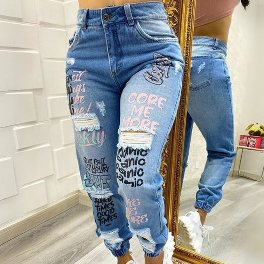 YANIRA – PANTALONES DENIM URBANOS