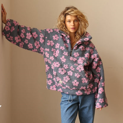 DAISY - FORRO POLAR FLORAL