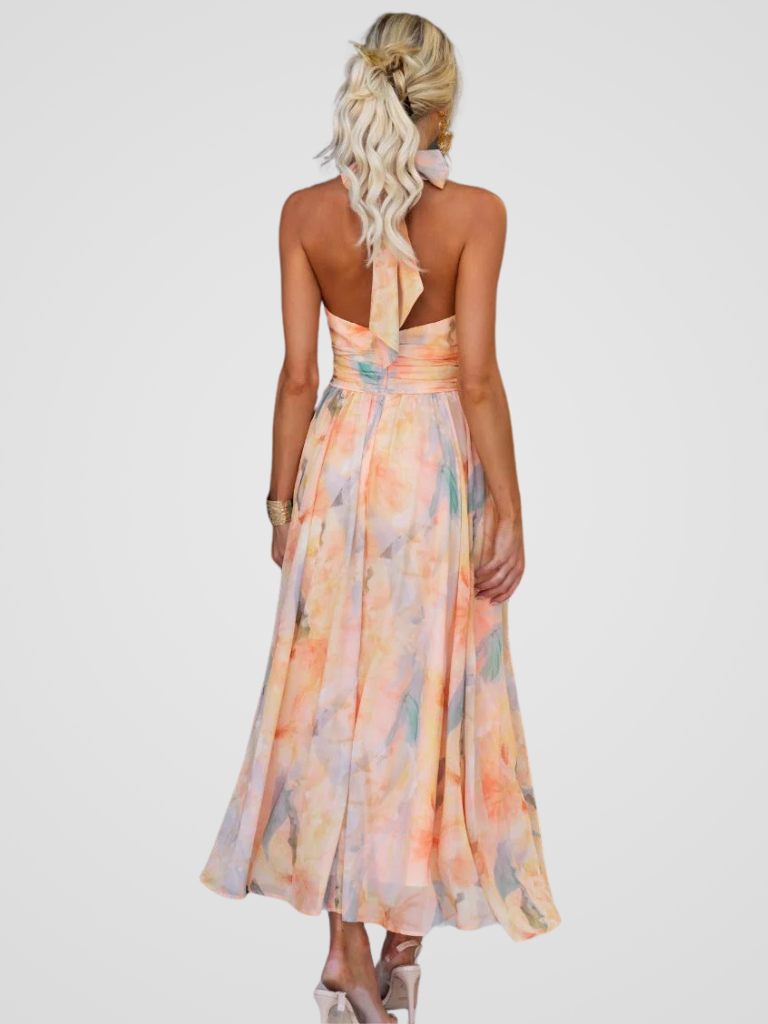 CLAIRE™ | Vestido medio floral