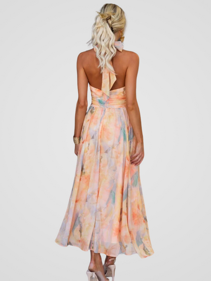 CLAIRE™ | Vestido medio floral