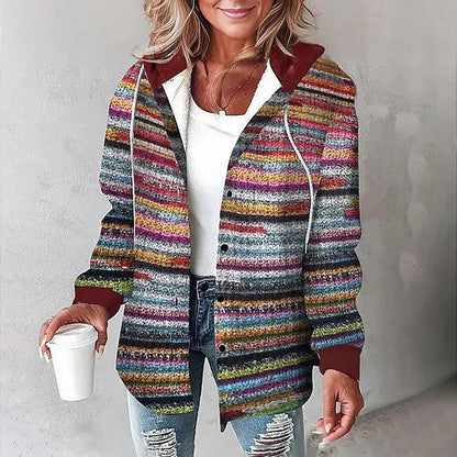 INDIRA - CHAQUETA SUAVE Y CÁLIDA PARA LOS DÍAS PERFECTOS DE OTOÑO