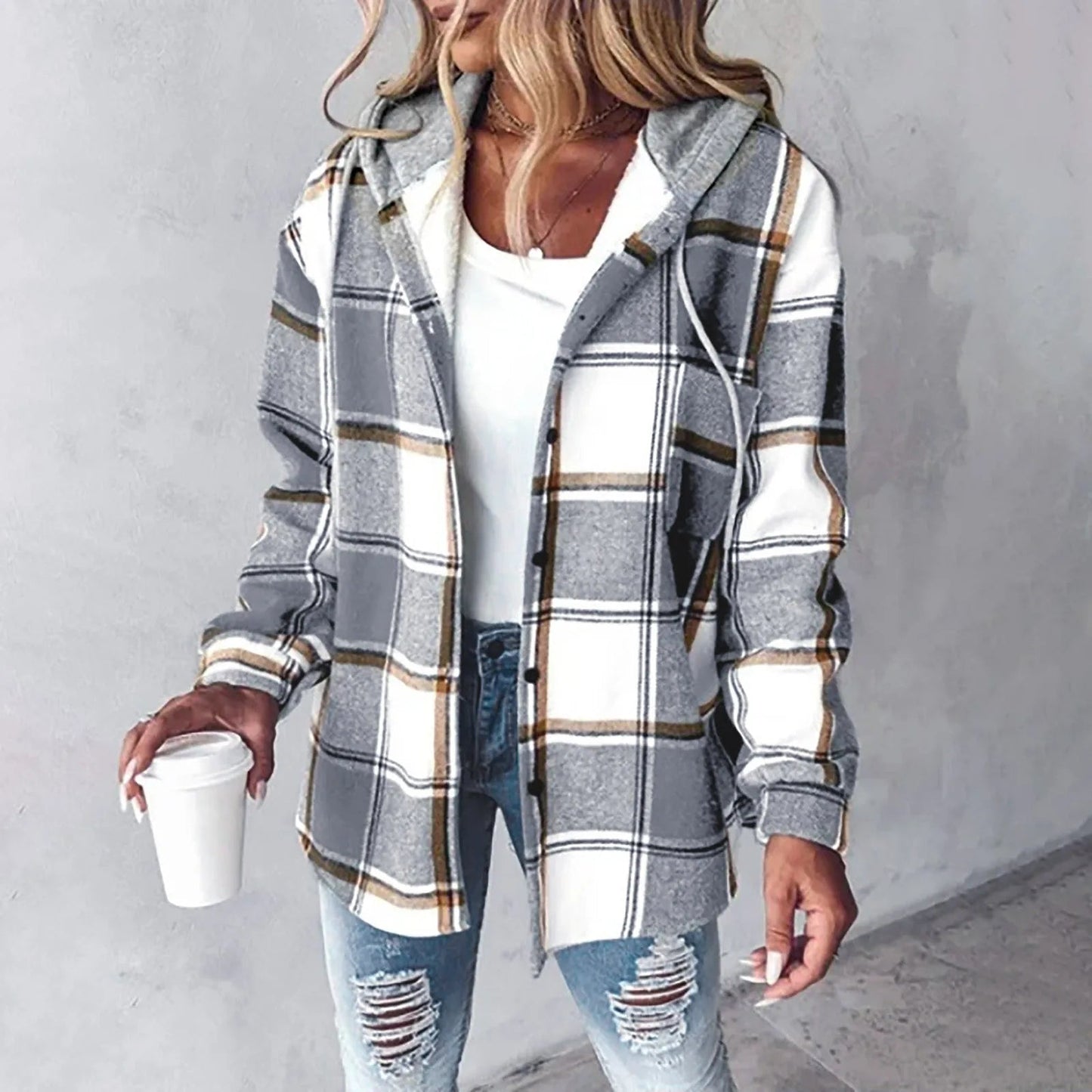 INDIRA - CHAQUETA SUAVE Y CÁLIDA PARA LOS DÍAS PERFECTOS DE OTOÑO