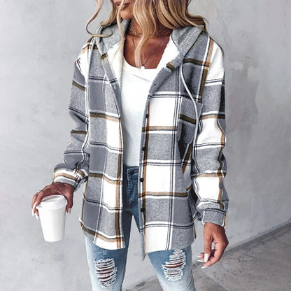 INDIRA - CHAQUETA SUAVE Y CÁLIDA PARA LOS DÍAS PERFECTOS DE OTOÑO