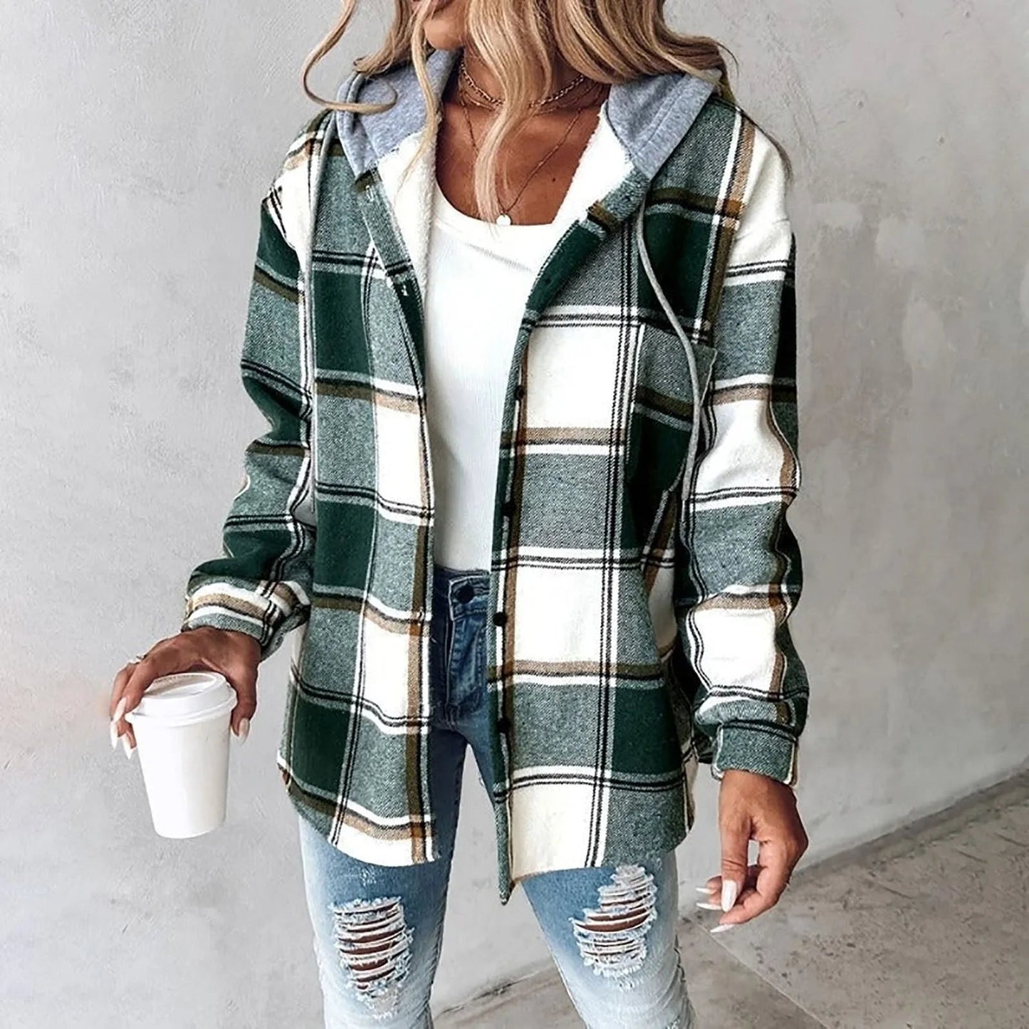 INDIRA - CHAQUETA SUAVE Y CÁLIDA PARA LOS DÍAS PERFECTOS DE OTOÑO