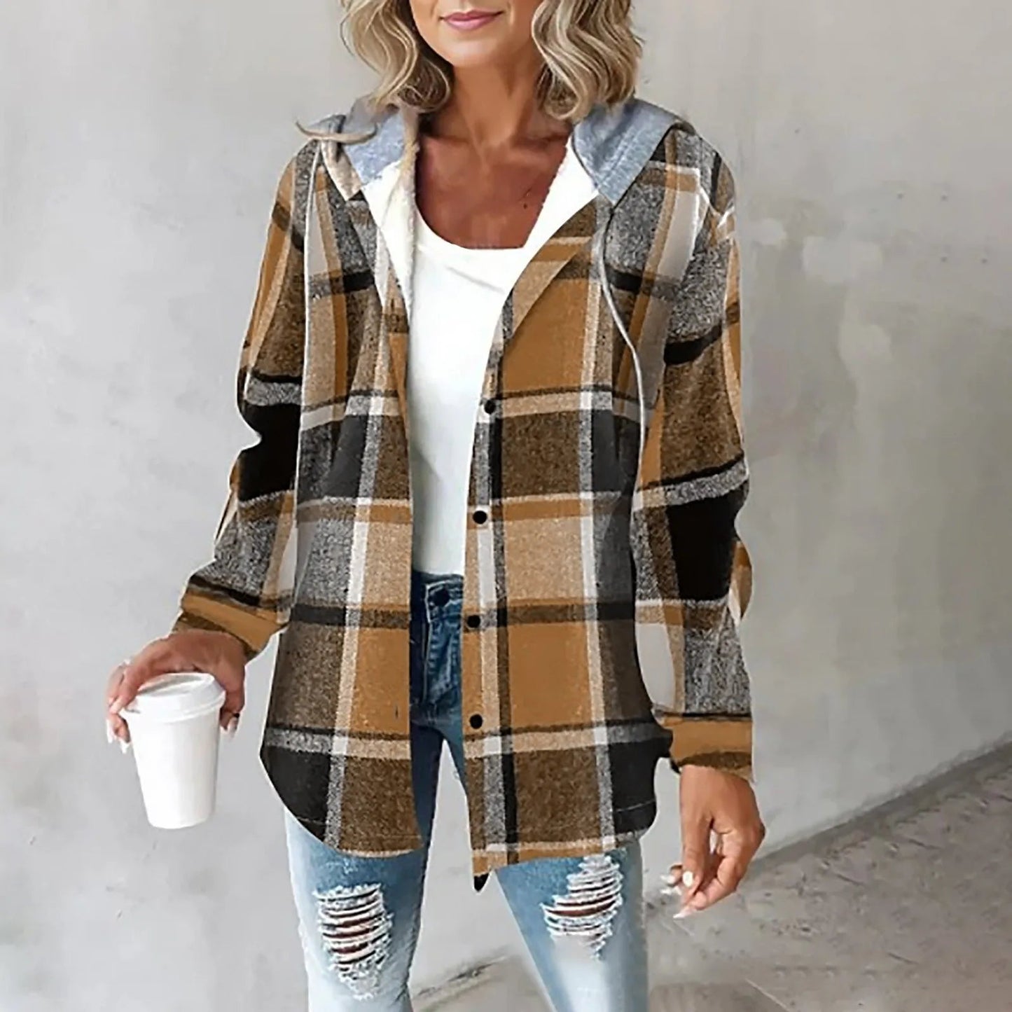 INDIRA - CHAQUETA SUAVE Y CÁLIDA PARA LOS DÍAS PERFECTOS DE OTOÑO