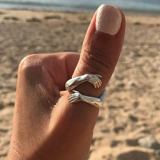 Anillo plateado