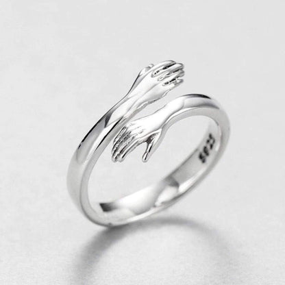 Anillo plateado
