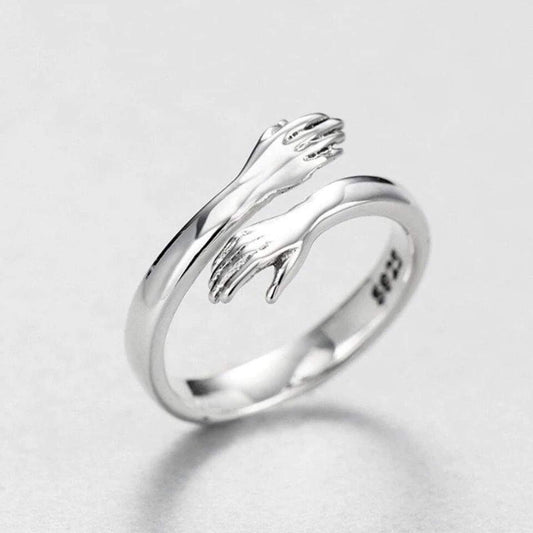 Anillo plateado