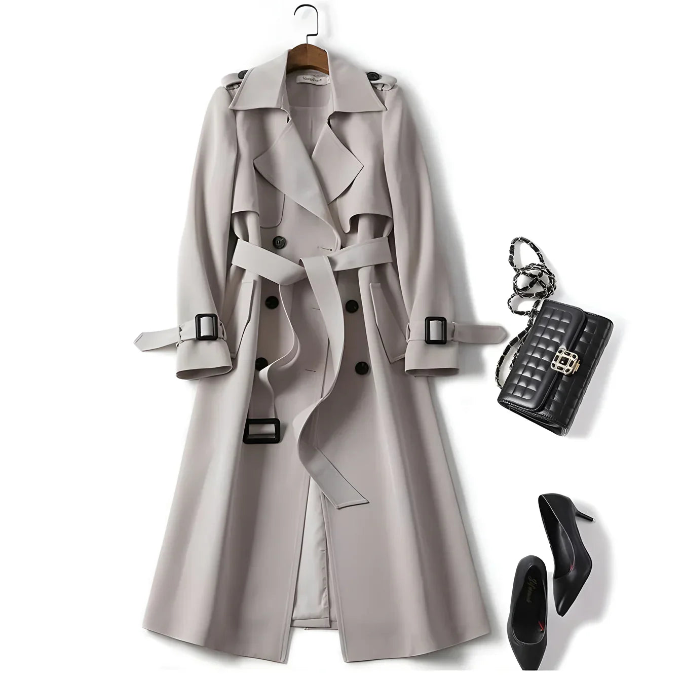 YARA - ELEGANTE GABARDINA CON ESTILO ATEMPORAL